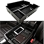 EVTIME Center Console Organizer fit for VW Atlas and Cross Sport 2018 2019 2020 2021 2022 2023 Interior Storage Box Accessories (Console Organizer)