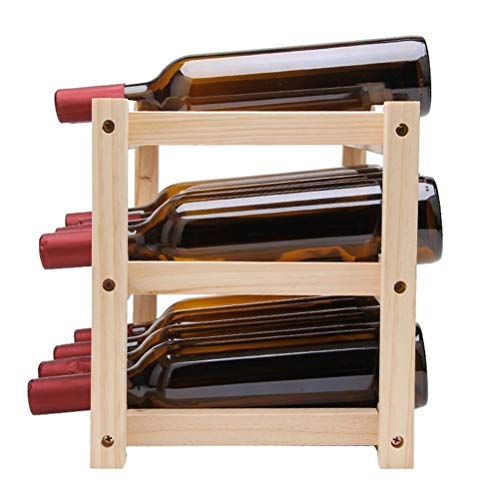 Soporte de Botellas de Vino de Madera Plegable miniatura 4