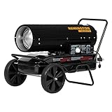 Remington 140,000 BTU Kerosene/Diesel Heater | For Warehouses, Construction, Garages, Barns and Workshops (REM-140T-KFA-B)