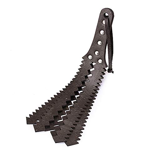 iSex Zaagvormige zweepstimulatie van puur leer - Afbeelding 3