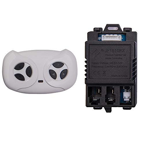 jiaruixin JR1810RX 7 Pin Children's Electric Car 2.4G Bluetooth Remote Control and Receiver Kit Controller Control Box Accessories for Replacement Parts jiaruixin JR1810RX 7 Pin Children's Electric Car 2.4G Bluetooth Remote Control and Receiver Kit Controller Control Box Accessories for Replacement Parts