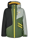 Ziener Jungen ALFUR Ski-Jacke, Winter-Jacke | wasserdicht, winddicht, warm, tir, 152