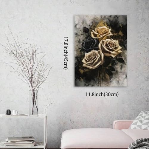 Affiche abstraite pour salon solution déco murale moderne rétro - 5