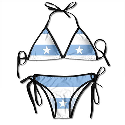 FUGVO Bandera de la Ciudad de Guayaquil, Ecuador Trajes de baño Bikinis...