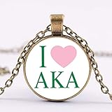 alfa arte catalogo Muy bonito regalo, collar hecho a mano.