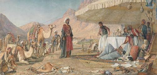 Pinturas famosas cuadro moderno desierto Monte Sinaí solución paredes vacías salón lienzo 60x90cm