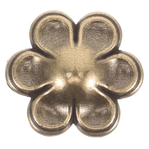 GALPADA Tirador Vintage de Flor para Armarios Pomo Decorativo de Zinc Montaje Sencillo Agujero Resistente y Práctico para Muebles