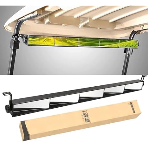 10L0L Universal Golf Cart Mirror Cover