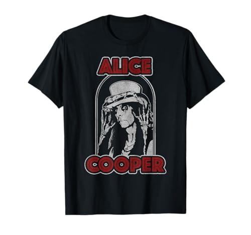 Alice Cooper Top Hat Red Camiseta