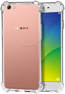 Flexible Transparent Shockproof Case Compatible with OPPO A59 - F1s