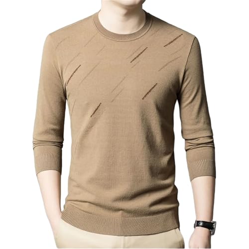 Men's Wool Fashion Knit Pullover Sweater Casual Trendy Korean Jumpers