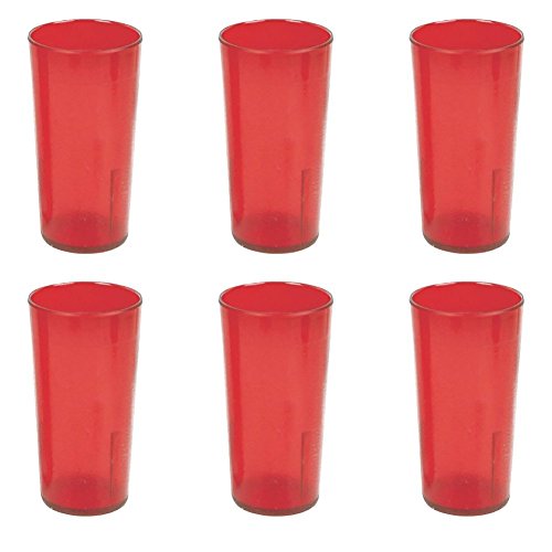 NEW, 20 oz. Restaurant Tumbler Beverage Cup, Stackable Cups, Break-Resistant Commmerical Plastic, Se - //coolthings.us