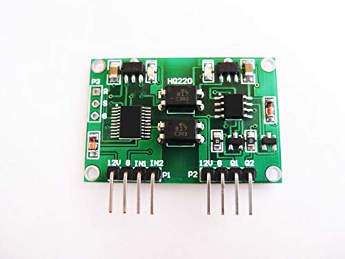 Taidacent Two Channels Voltage Signal Isolation Module 0-5v Linear Conversion Transmitter Module