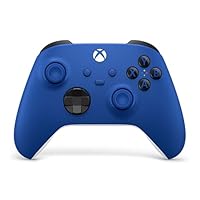 Xbox Manette sans Fil - Shock Blue Pour Xbox Series X, Xbox Series S, Xbox One, Windows 10 & 11, Android et iOS