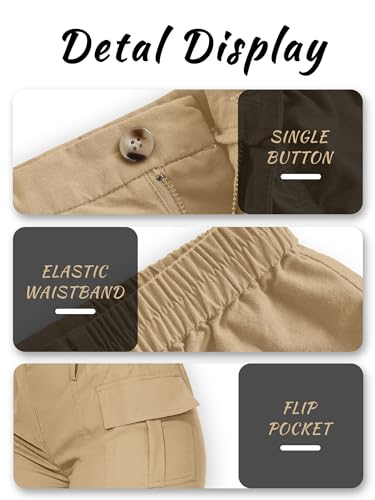 ELLEVEN Women's Y2K High-Waisted Cargo Shorts – Stylish, Slim Fit with Pockets - Image 6