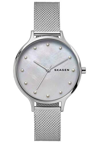 Preisvergleich Produktbild Skagen Damen Analog Quarz Uhr mit Edelstahl Armband SKW2775