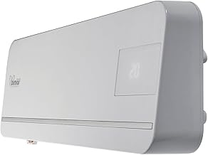 Bimar HP131 Wall-mounted Wi-Fi Fan Heater, Delivers Power According to Ambient Temperature. Fan Heater with Remote Control, App, Voice Control, Programmer and Automatic Oscillation