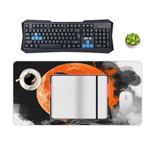Protectora de escritorio 60x30 cm base antideslizante blanca miniatura 4