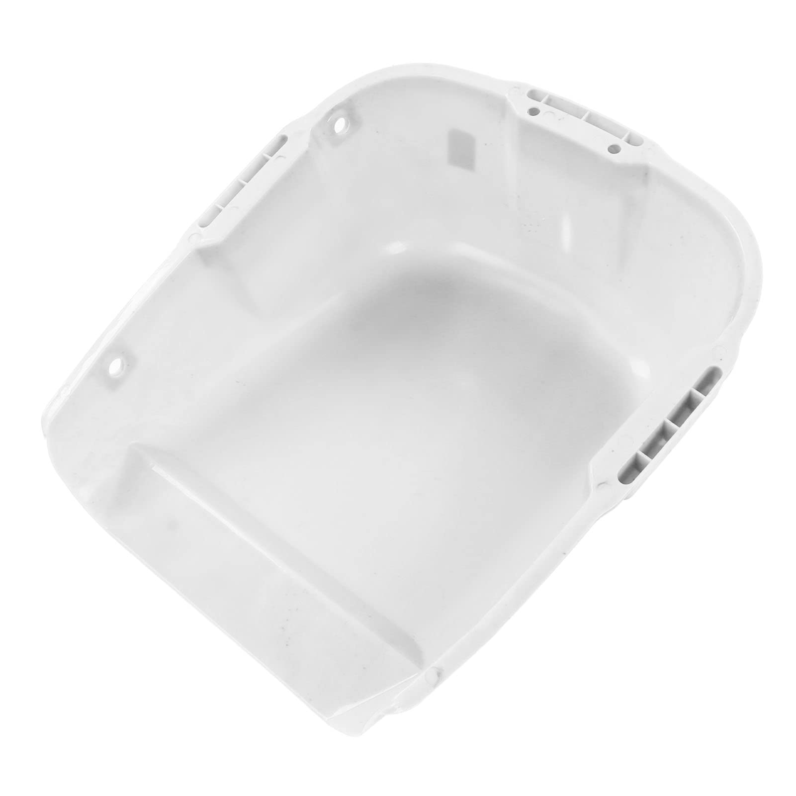 Yosoo Health Gear Recogedor de Alta Resistencia Plástico PP Recogedor Grande 44 X 38 X 18 Cm Doble Gran Capacidad Resistente Al Desgaste para Secado de Granos Cosecha de Cultivos Manejo de y (White)