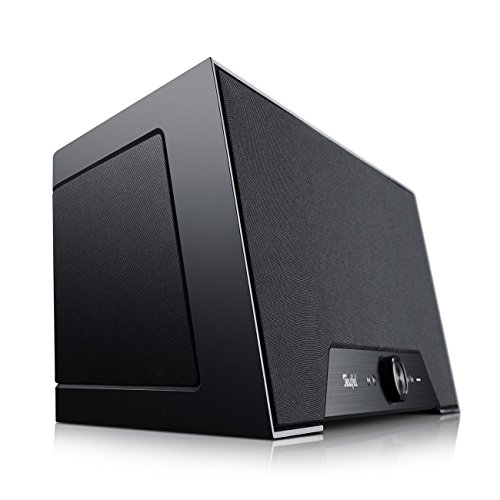 Głośnik streamingowy Teufel ONE M, z wi-fi i technologią Bluetooth, wbudowany subwoofer, budzik, czarny