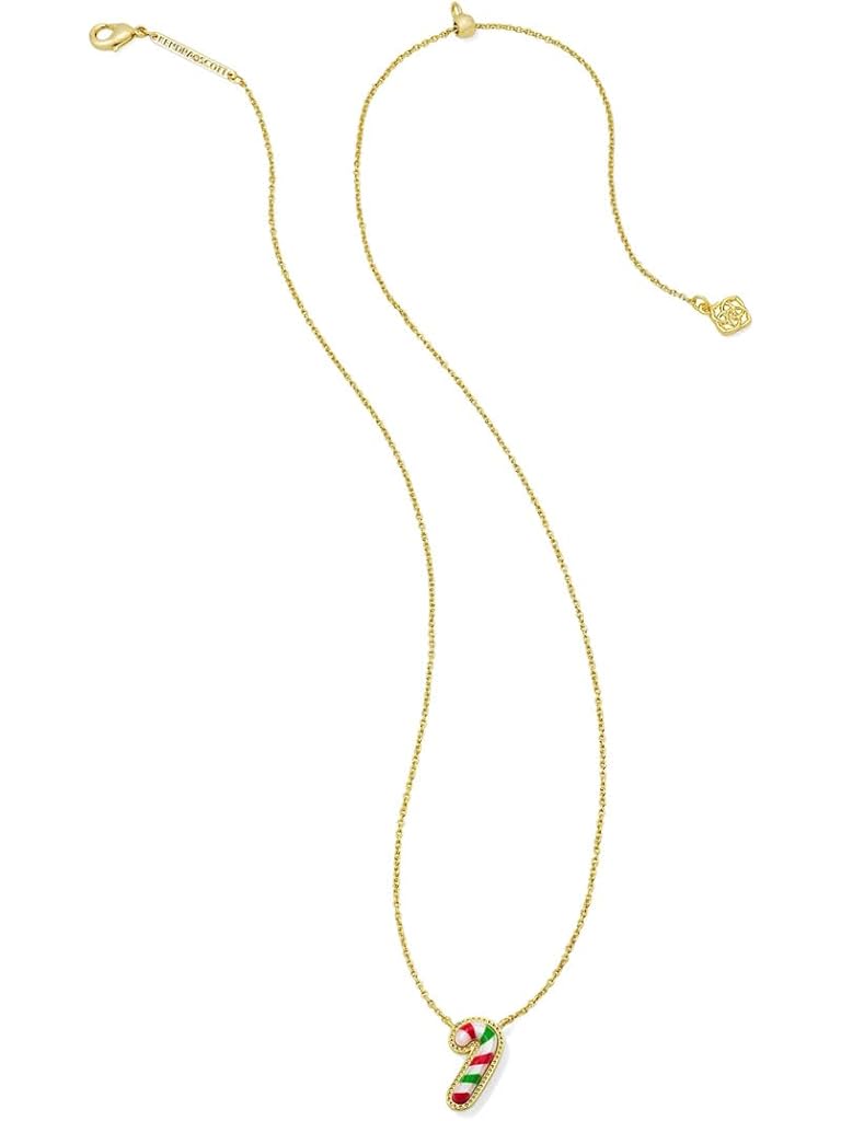 Multi Kendra Scott Candy Cane Short Pendant Necklace