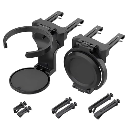 GXGM 2 Pièces Porte Gobelet Voiture, Porte-Gobelet De Ventilation De Voiture,Universel Support De Ventilation Réglable,Porte Canette Voiture,Porte-Gobelets À Boissons Et À Café