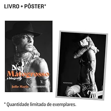 Capa do livro Ney Matogrosso (Pré-venda com brinde): A biografia