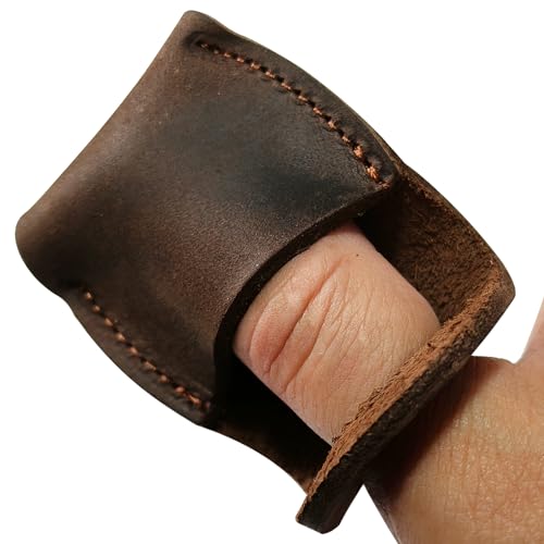 Thumb Guard Wood Carving Tools - Lylence Thumb Protector,Whittling Thumb Guard, Leather Finger Protector, Thumb Guard Wood Carving, Carving Thumb Guard