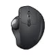 VoltShine Ergonomischer kabelloser Trackball mit Bluetooth, Winkelverstellung, präzises Scrollen; ideal für Komfortables Arbeiten und weniger Kraftaufwand in der Hand.