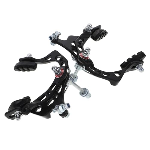 GAROZATION 2pcs Aluminum Alloy Bike Brake Clamp Set Professional Front Rear Calipers for Bicycle Easy Installation
