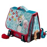 Diddl Cartable Scolaire Bleu avec Motif Papillons et...
