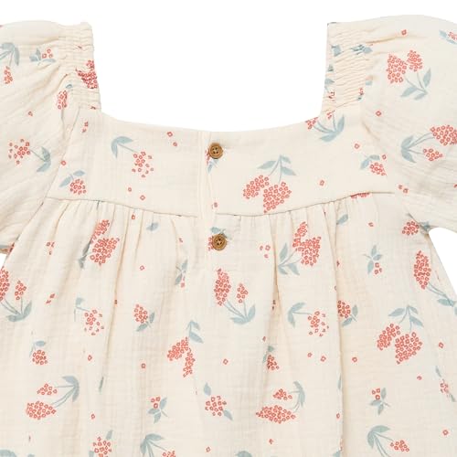 Modern Moments by Gerber Baby Girls' Dress with Puff Sleeves2