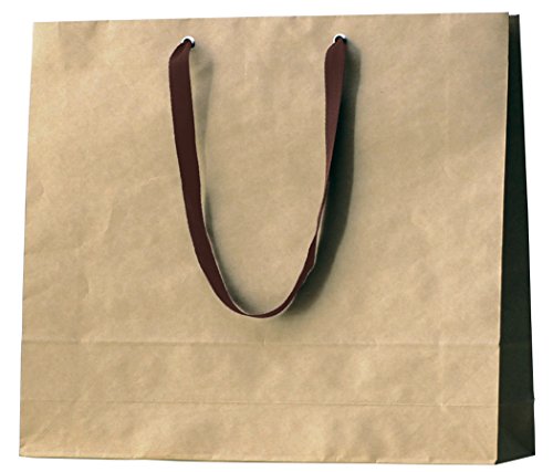 丸玉工業 紙袋 クラフトバッグ 手提げ袋 特大ショルダーがけ 5枚
