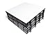 SnapFloors 3X3 Modular Dance Floor Kit (3' x 3'), 21 Piece (Slate White)
