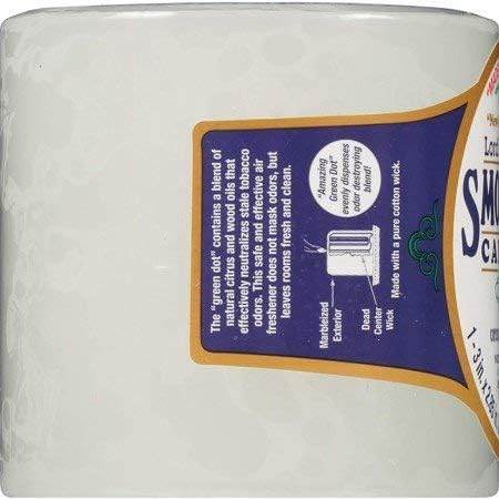 Lord Byron Smoker's Odor Absorbing Candles 2 Pack Bundle