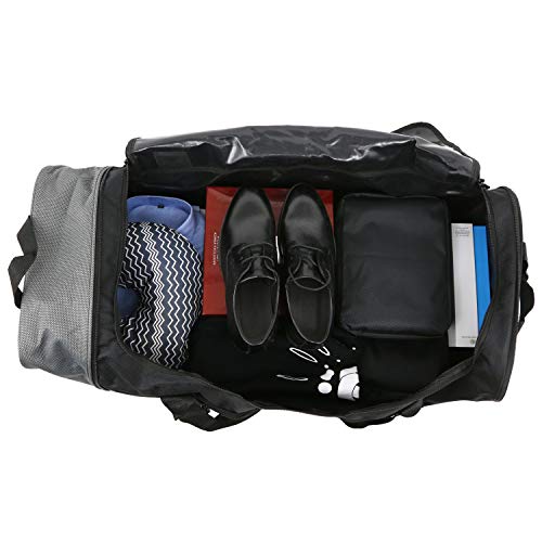Travelers Club B-86032-001 32-Inch Collapsible Expandble Travel Rolling Duffel Bag thumb #4
