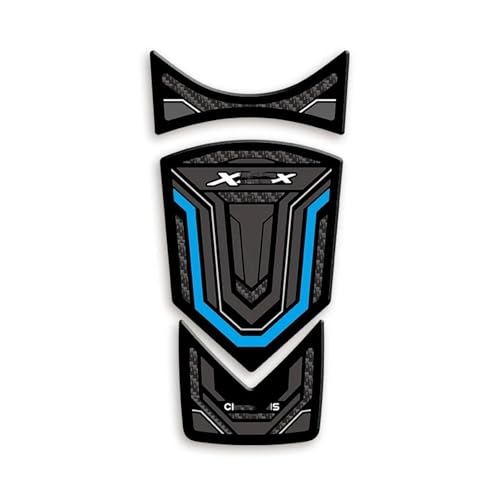 Autocollants caoutchouc réservoir moto protection anti-rayures
