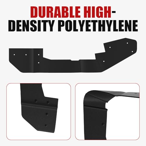 Image of Fender Flares Mud Flaps for Honda Pioneer 1000-5 2016-2025,2PCS | Front Extended Mud Guards UTV Wider Fender Extensions for Honda Pioneer 1000 5 Accessories