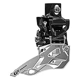 schwarz-silber Sram GX 2x11 High Direct Mount, Top Pull Umwerfer, schwarz/Silber, 20 x 10 x 10 cm