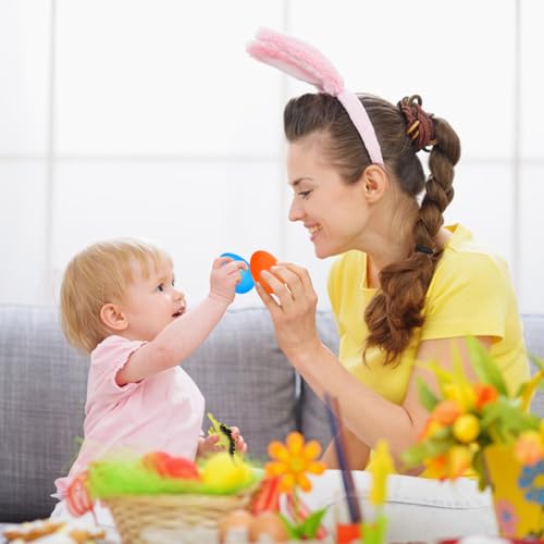 DERAYEE 12 Stück Spielzeug Gefüllte,Dinosaurier Spielzeug,Ostern Geschenke Kinder,Dino Ostereier, Ostern Partygeschenk