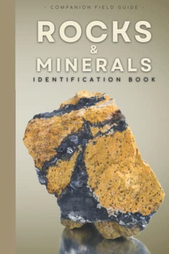 Rocks & Minerals Identification Book: Tracking, Identifying and Recording Companion Field Guide (Great for Rockhounding, Geology)