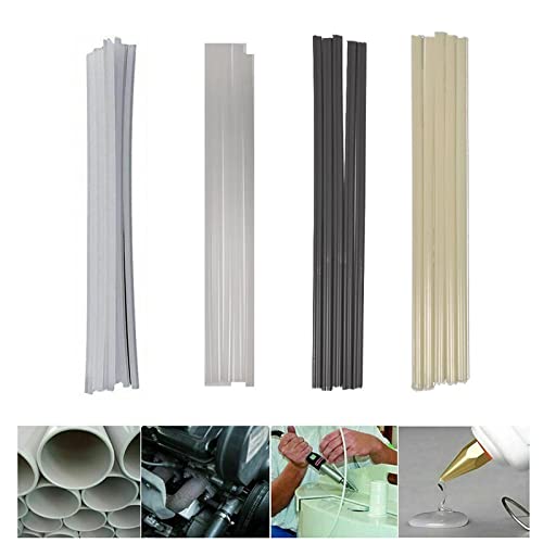 Lot de 50 bâtons de soudure en plastique PE PP ABS PVC pour réparation de plastique, longueur 200 mm (A) Cover
