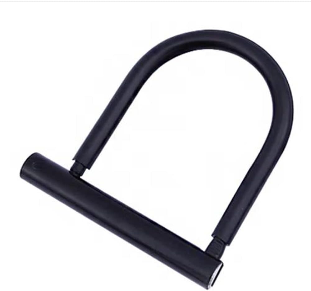 Heavy Locks Bike U Lock with Electric Bike Lock Motorcycle U-Lock Mountain Bike Lock for Road Bike and Mountain Bike Black U-Locks for Bicycles