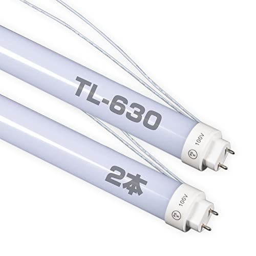yi^JXgAz2{Zbg Ŕp 100VLEDui12W^Cvj300x  12^led O[Hsv 1280lm 630mm F6500K d12W IP66 tl-630-2set (630mm, 2{Zbg)