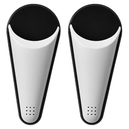 XDHLDULYK 2PCS Magnetic Scissor Holder with Drainage Holes, ABS Plastic Detachable Refrigerator Storage Rack Kitchen Shears Organizer for Cutting Tools Utility Holder for Fridge Compact Durable Design