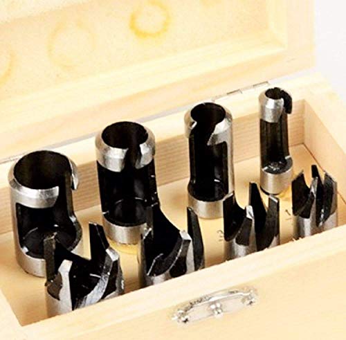 Set de 8 cortadores de madera Plug & Chamfer miniatura 1