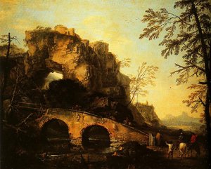 Peinture à l'huile Salvator Rosa pour sublimer le design de votre salon classique