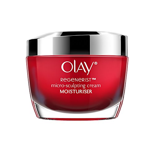 Image of Olay Day Cream Regenerist Microsculpting Moisturiser (Non SPF) 50g & Serum Regenerist Microsculpting Serum, 50ml