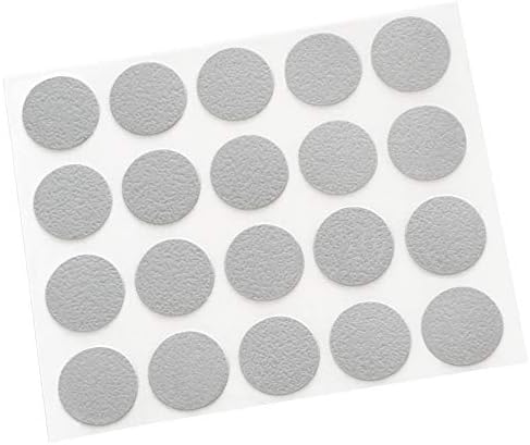 Adsamm® / 60 x caches adhésifs pour tête de vis / noyer / 13 mm