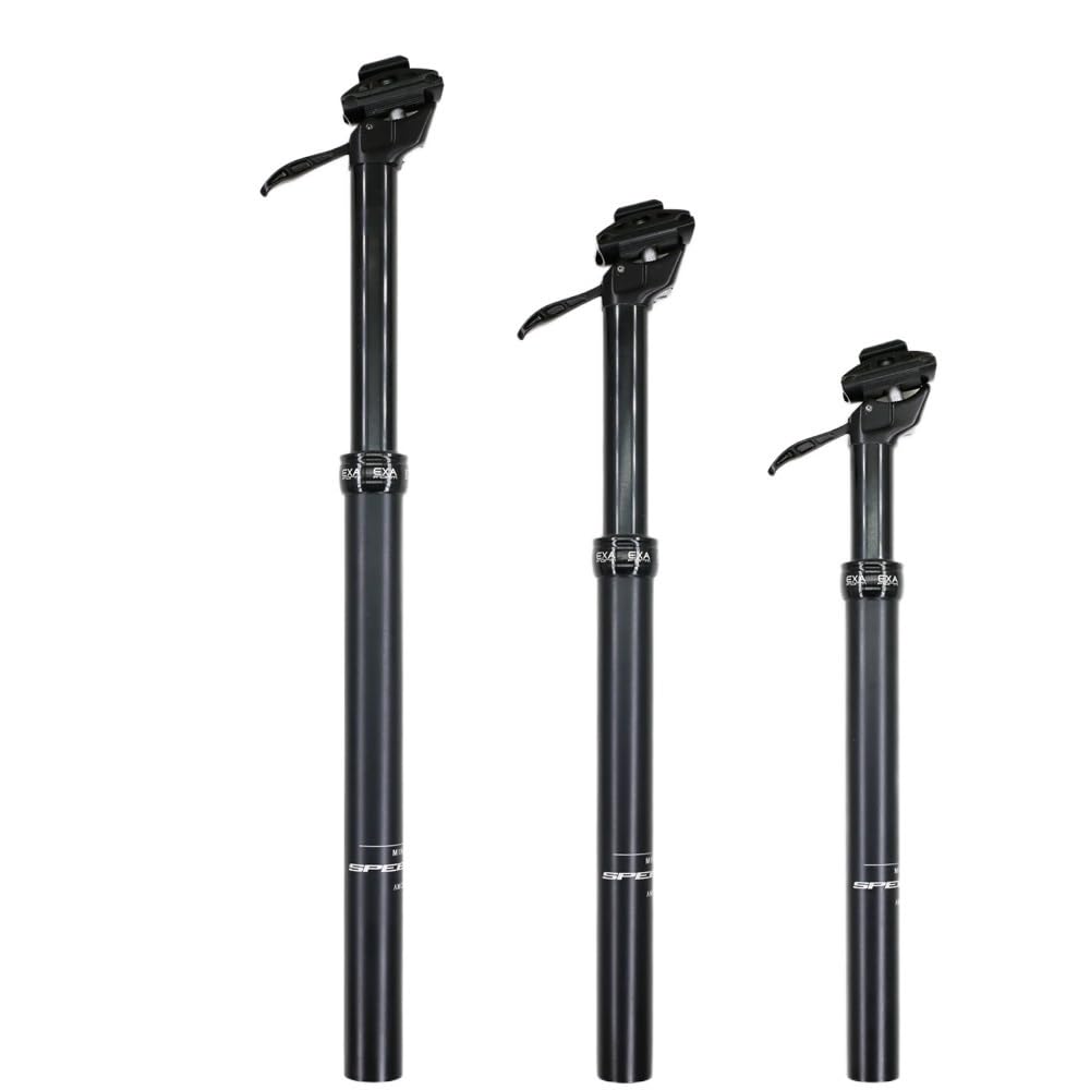 Tija Sillin 1 Uds tija de sillín cuentagotas Viaje Manual 175mm 125 150 Altura Ajustable 27,2 30,9 31,6 Control Palanca Bicicleta MTB